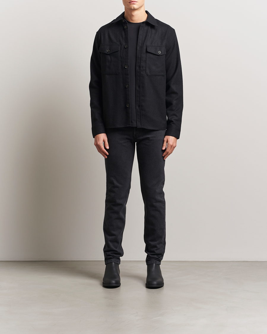 A.P.C. Petit New Standard Jeans Washed Black | Herr - Care of Carl