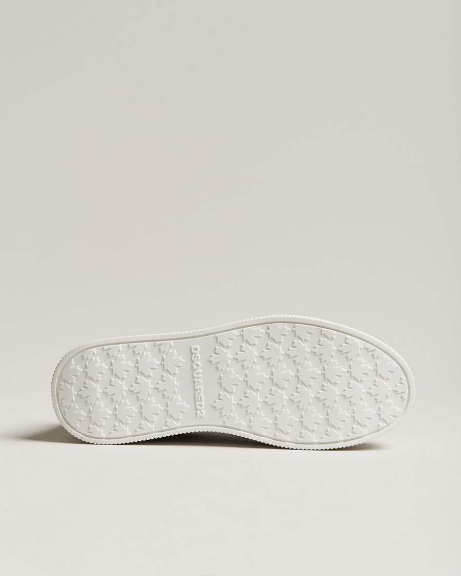 Herr | Dsquared2 New Jersey Leather Sneaker White | Dsquared2 | New Jersey Leather Sneaker White