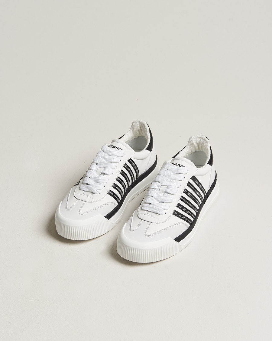 Herr | Dsquared2 New Jersey Leather Sneaker White | Dsquared2 | New Jersey Leather Sneaker White