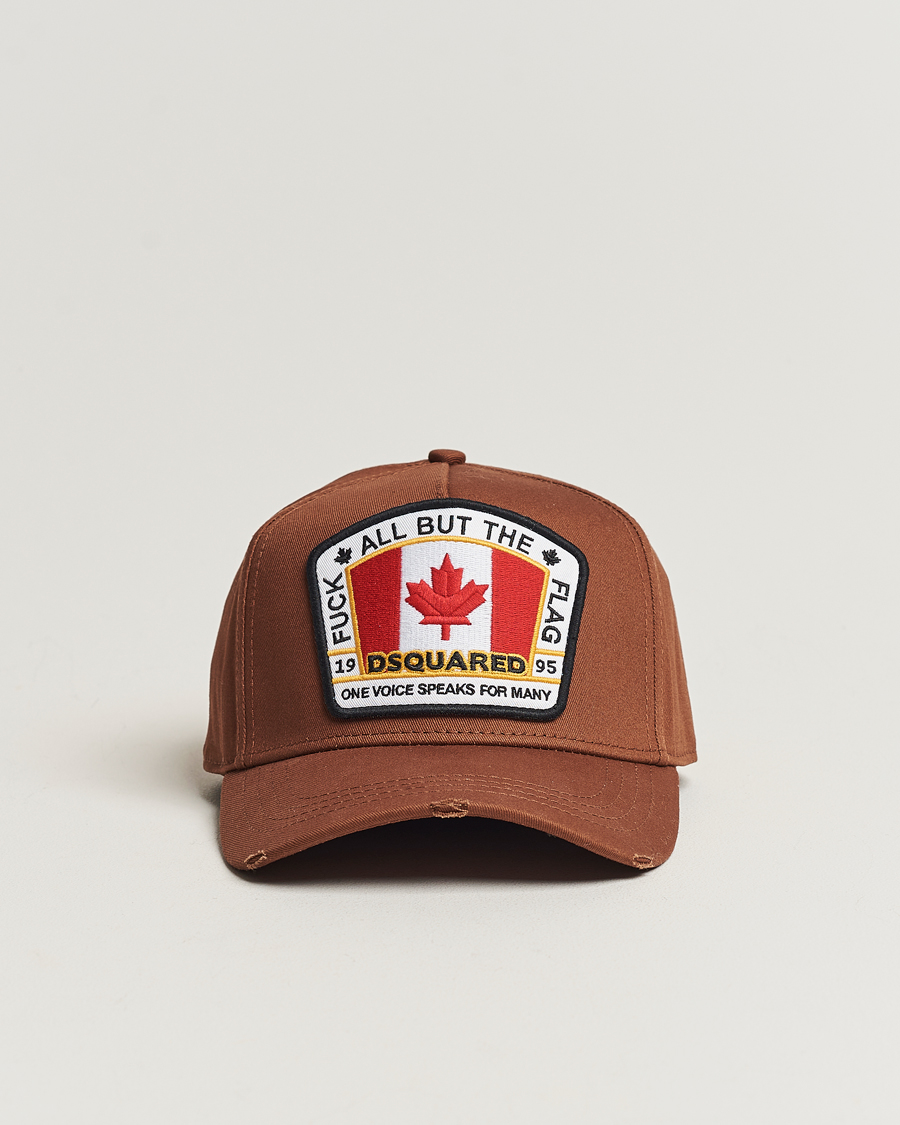 Herr | Dsquared2 Big Leaf Baseball Cap Hazel | Dsquared2 | Big Leaf Baseball Cap Hazel