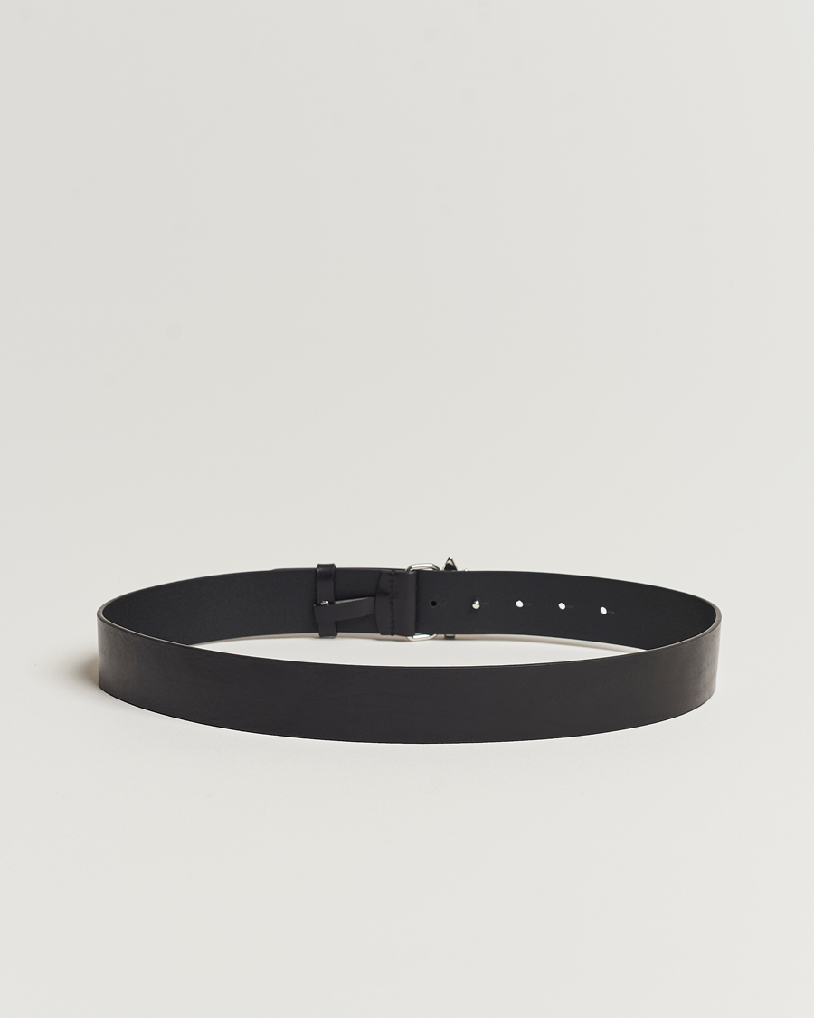 Herr | Dsquared2 Leaf Plaque Belt Black | Dsquared2 | Leaf Plaque Belt Black