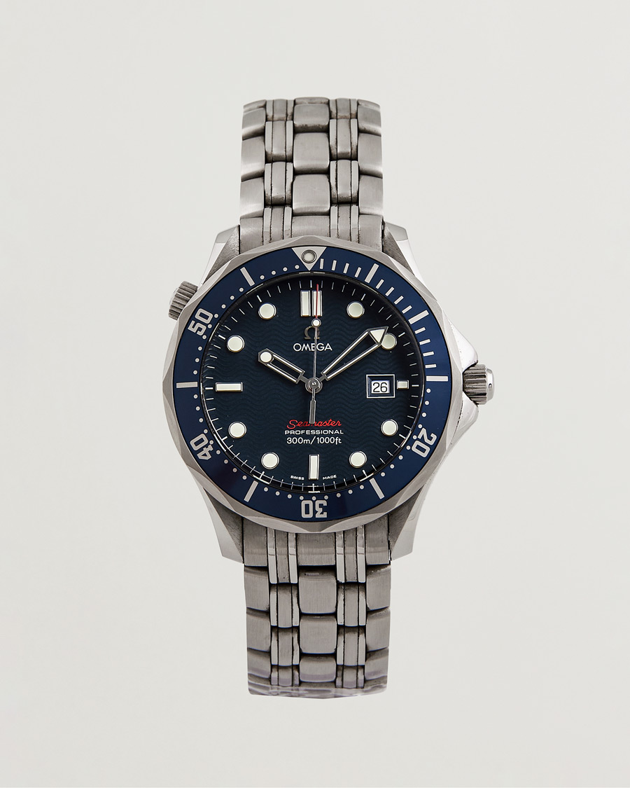Herr | Omega Pre-Owned Seamaster Diver 300M 2221.80.00 Steel Blue | Omega Pre-Owned | Seamaster Diver 300M 2221.80.00 Steel Blue