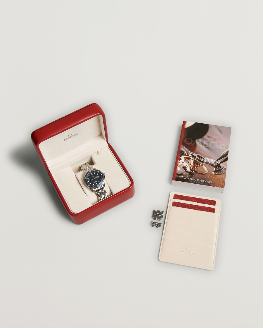 Herr | Omega Pre-Owned Seamaster Diver 300M 2221.80.00 Steel Blue | Omega Pre-Owned | Seamaster Diver 300M 2221.80.00 Steel Blue