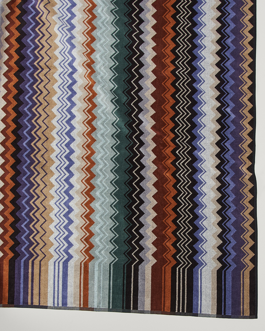 Herr | Missoni Home Giacomo Bath Sheet 100x150 cm Verde Multi | Missoni Home | Giacomo Bath Sheet 100x150 cm Verde Multi