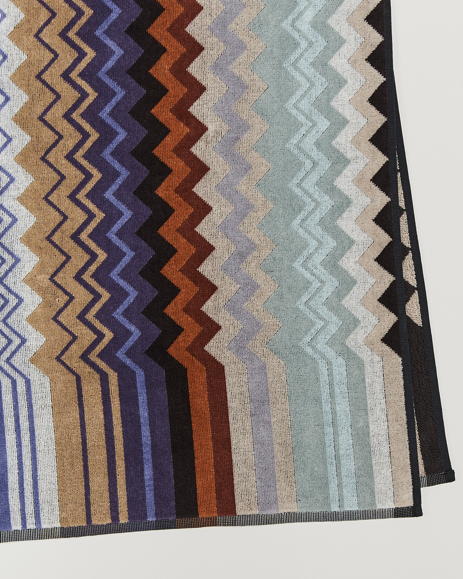 Herr | Missoni Home Giacomo Bath Sheet 100x150 cm Verde Multi | Missoni Home | Giacomo Bath Sheet 100x150 cm Verde Multi