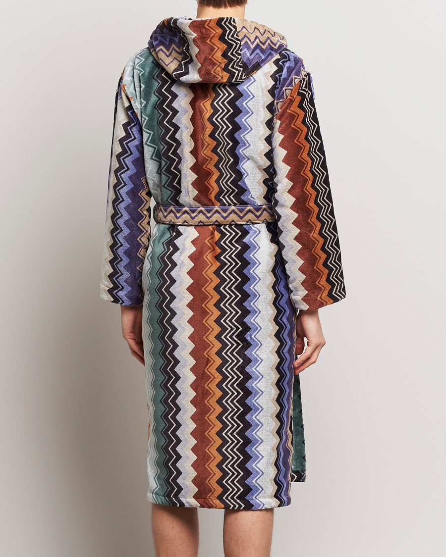Herr | Pyjamas & Morgonrockar | Missoni Home | Giacomo Bathrobe Verde Multi