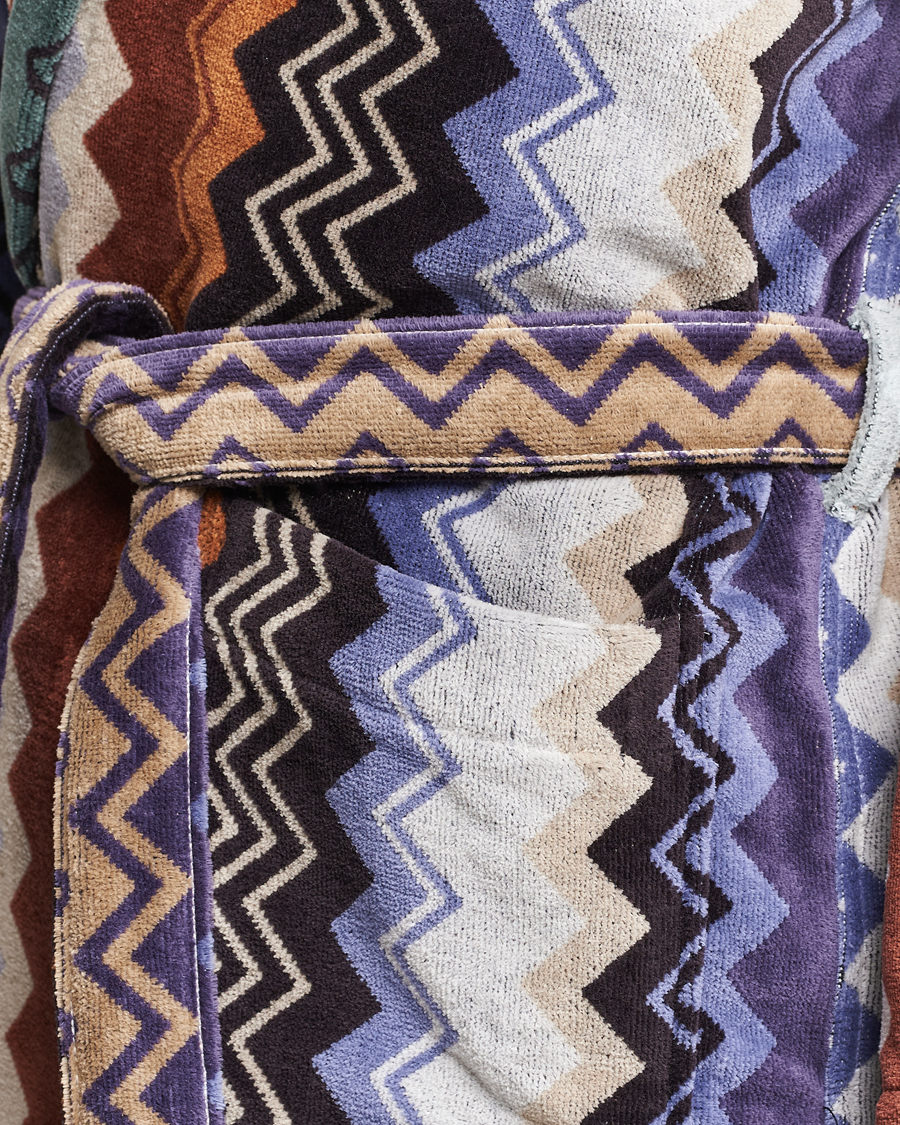 Herr | Pyjamas & Morgonrockar | Missoni Home | Giacomo Bathrobe Verde Multi