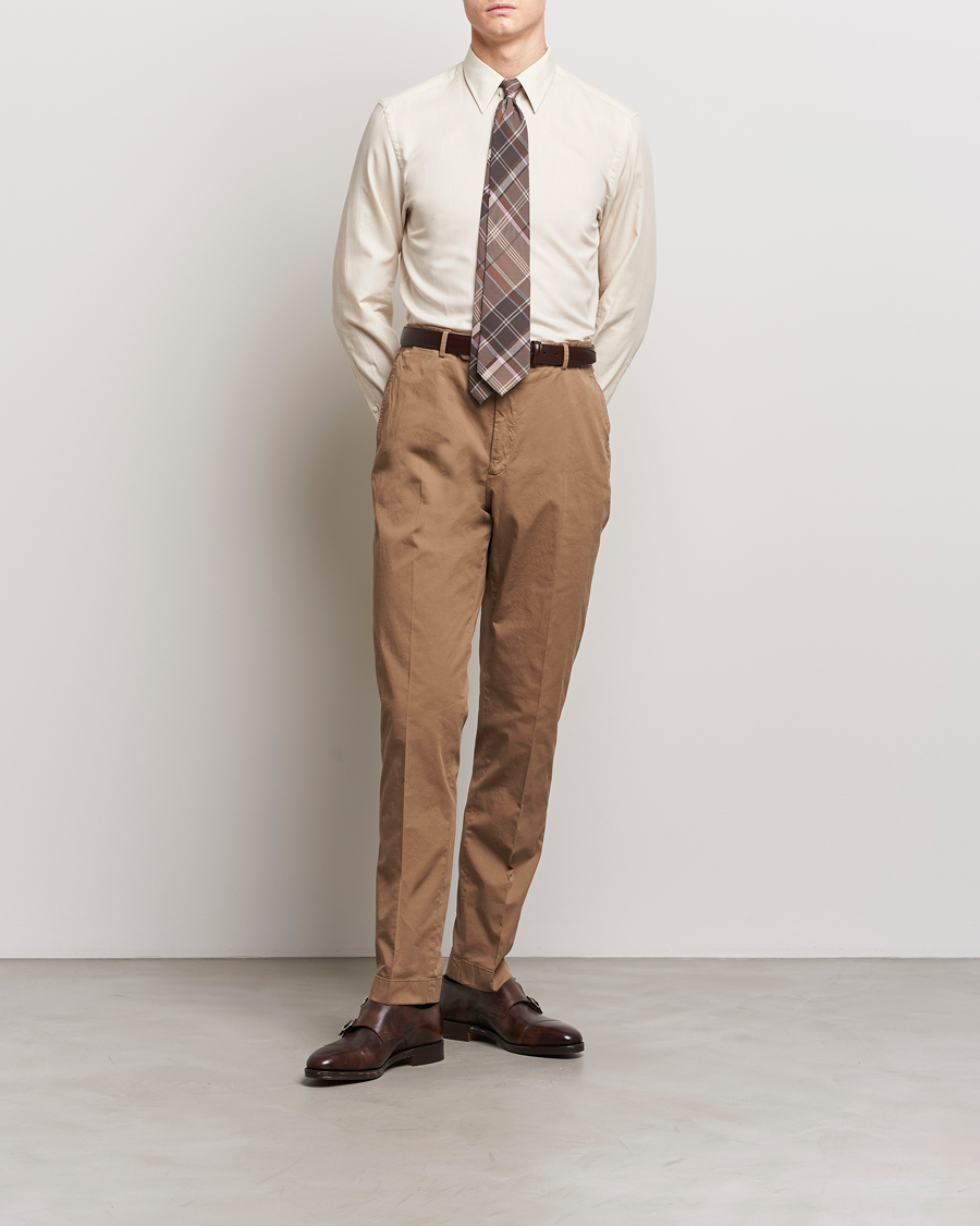 Herr | Byxor | Ralph Lauren Purple Label | Eaton Dyed Chino Beige