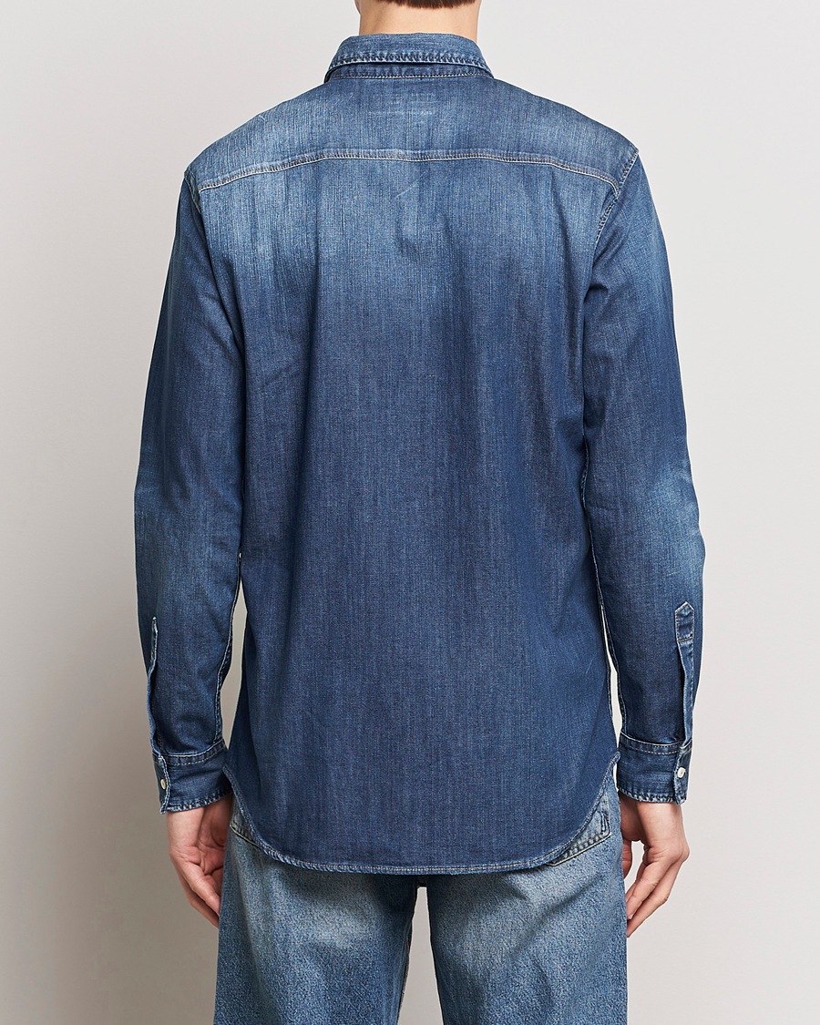Herr | Skjortor | Dsquared2 | Relax Dan Denim Shirt Blue