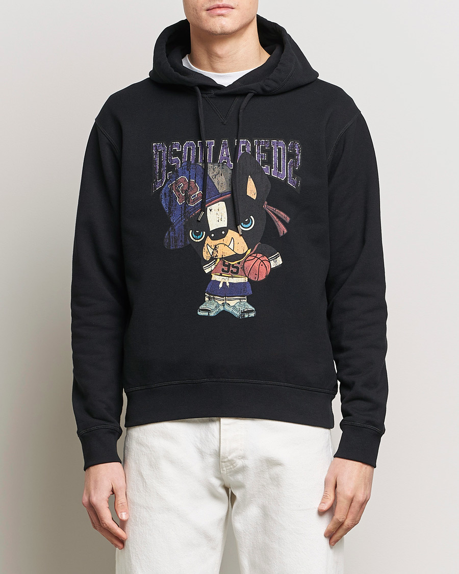 Herr | Huvtröjor | Dsquared2 | Cool Fit Hoodie Black