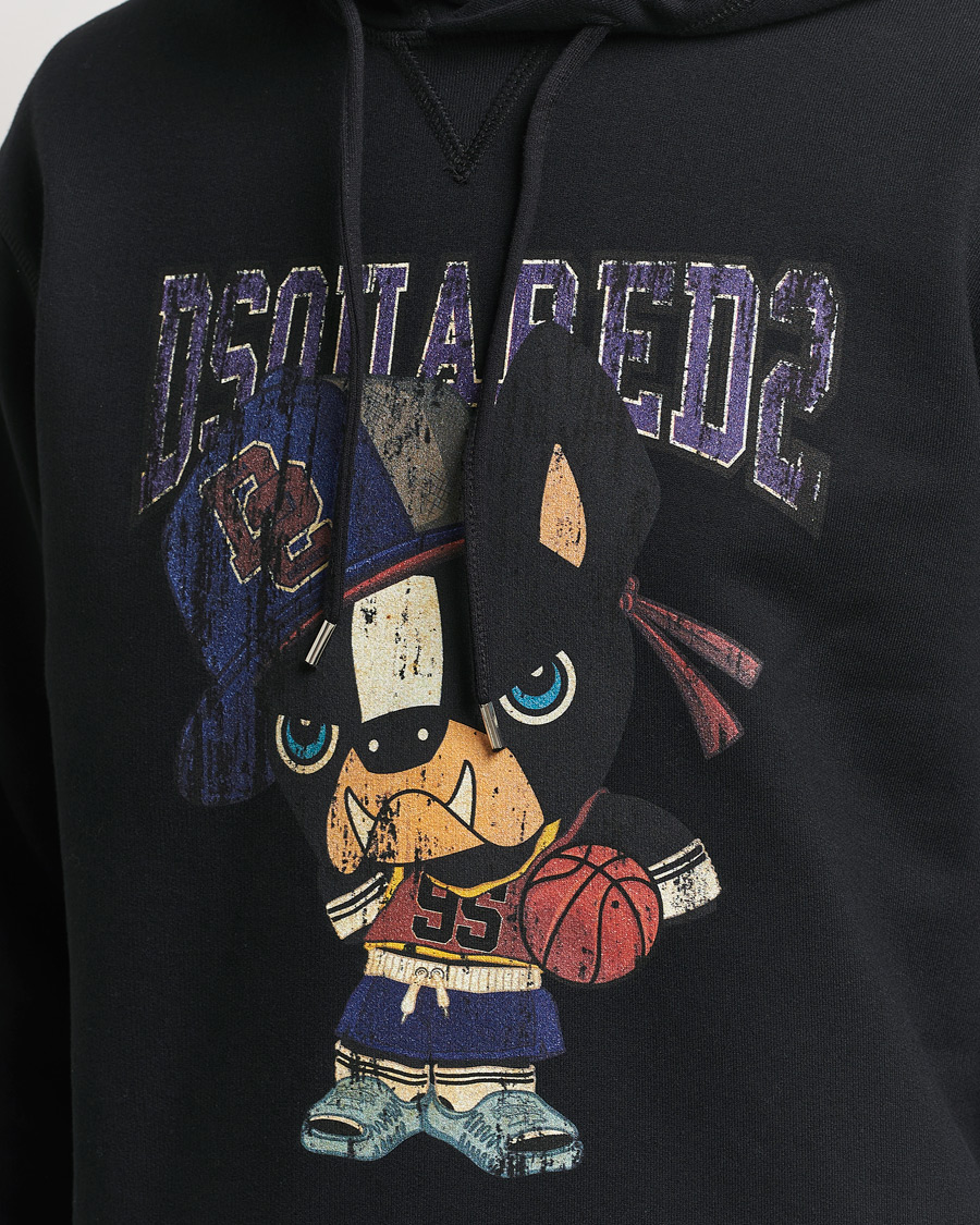Herr | Tröjor | Dsquared2 | Cool Fit Hoodie Black