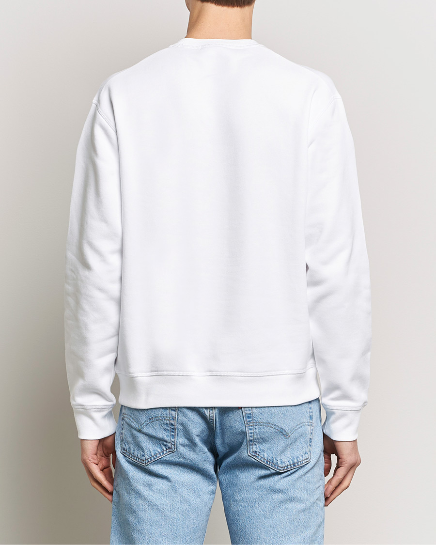 Herr | Tröjor | Dsquared2 | Icon Small Logo Crew Neck Sweatshirt White