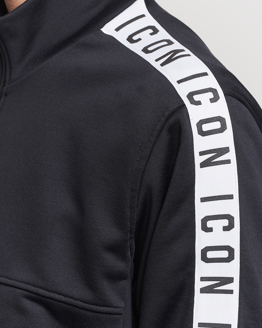 Herr | Tröjor | Dsquared2 | Dean Sport Full Zip Track Jacket Black