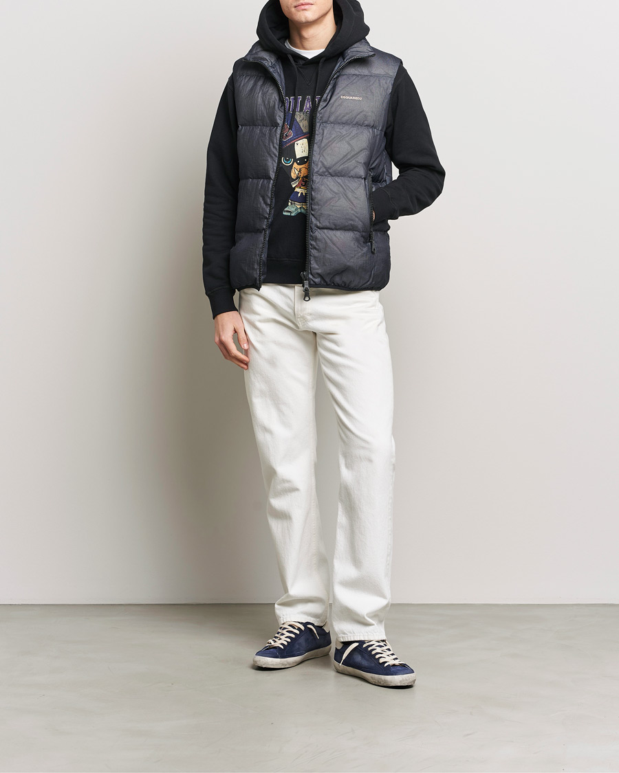 Herr | Jackor | Dsquared2 | 3D Ripstop Puffer Vest Navy