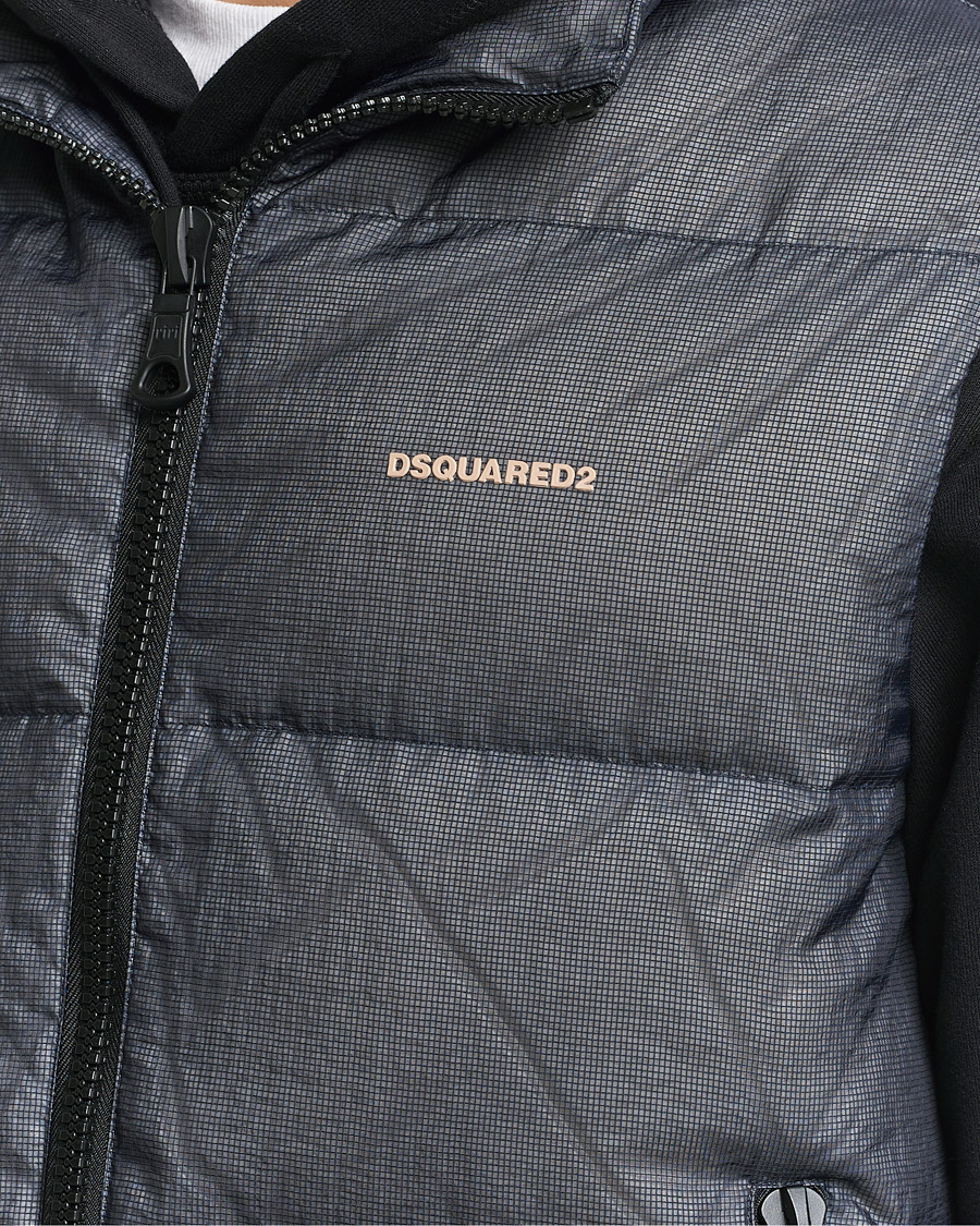 Herr | Jackor | Dsquared2 | 3D Ripstop Puffer Vest Navy