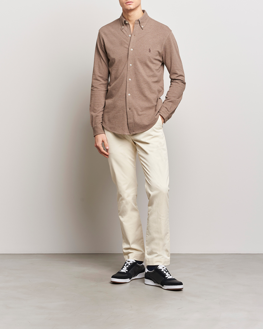 Herr | Byxor | Polo Ralph Lauren | Slim Fit Stretch Chinos Winter Cream