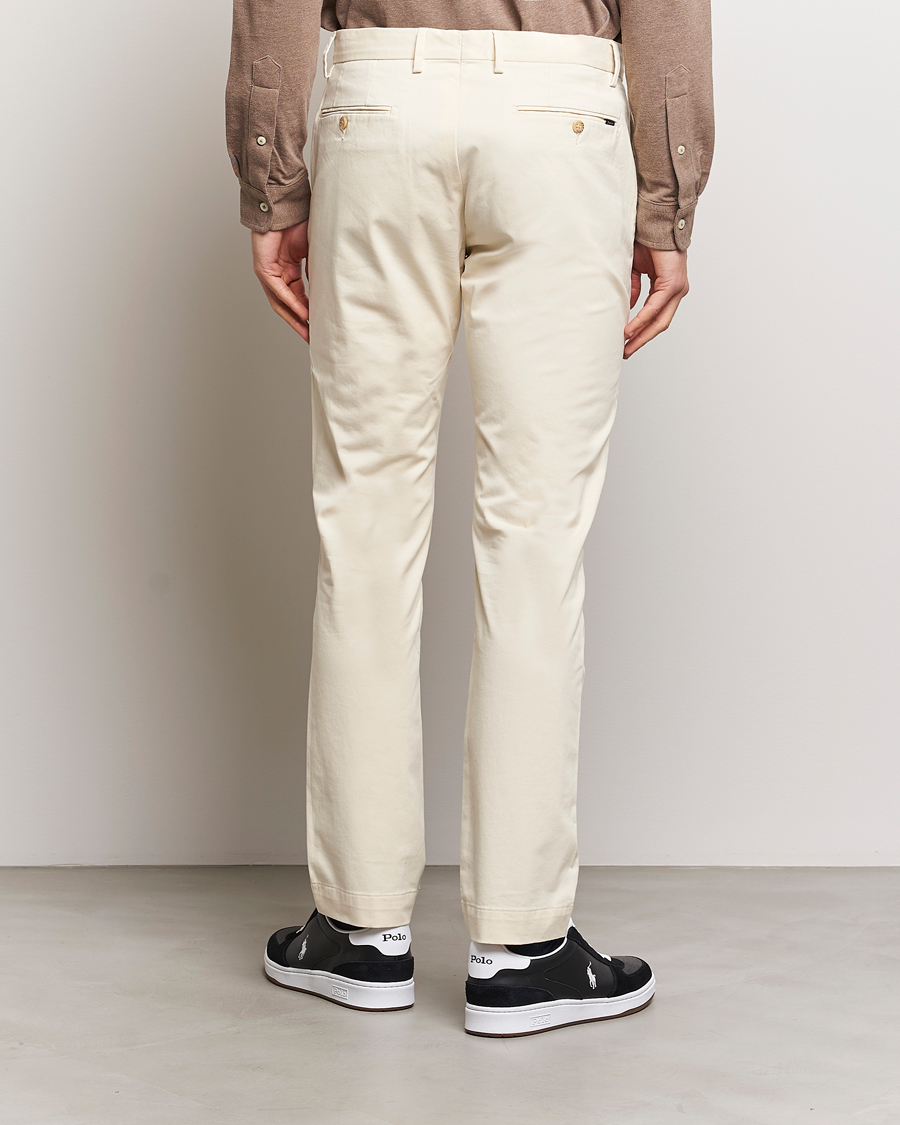 Herr | Byxor | Polo Ralph Lauren | Slim Fit Stretch Chinos Winter Cream