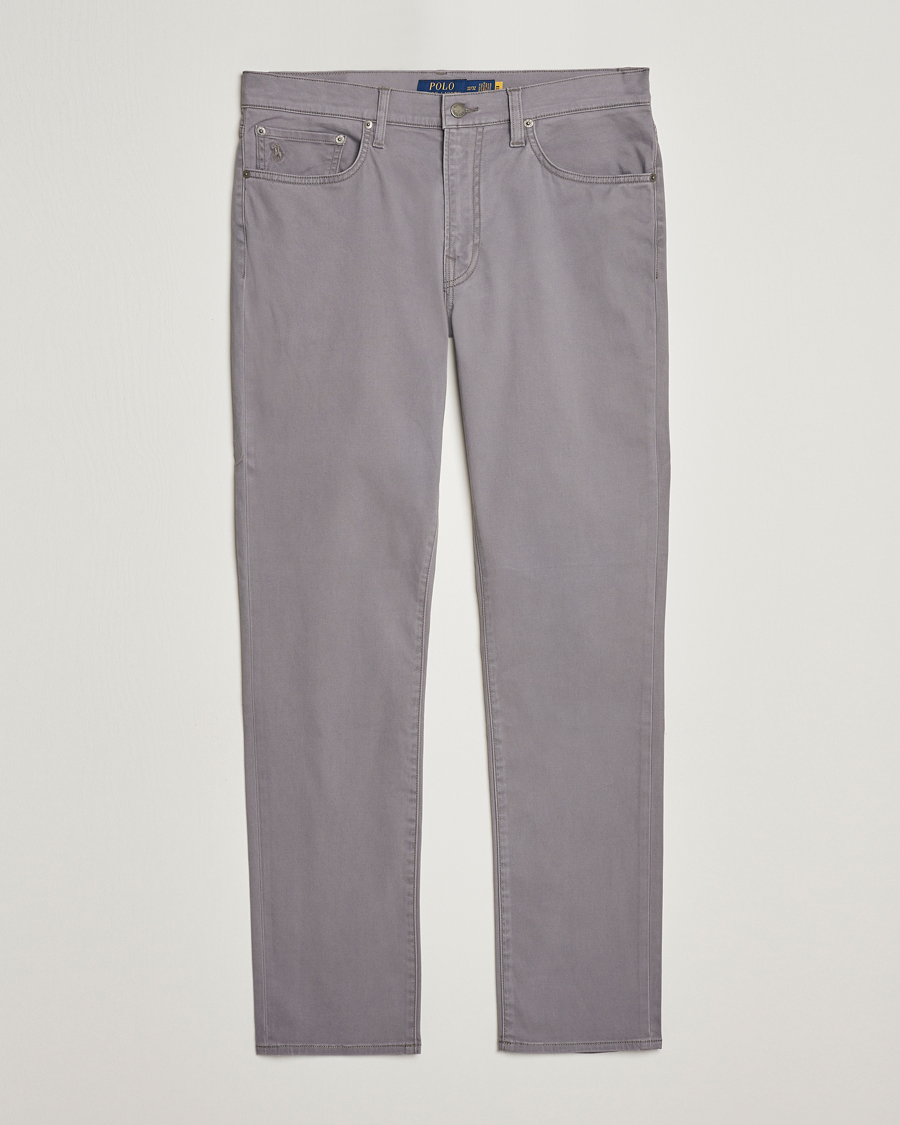Herr | Byxor | Polo Ralph Lauren | Sullivan Twill Stretch 5-Pocket Pants Perfect Grey