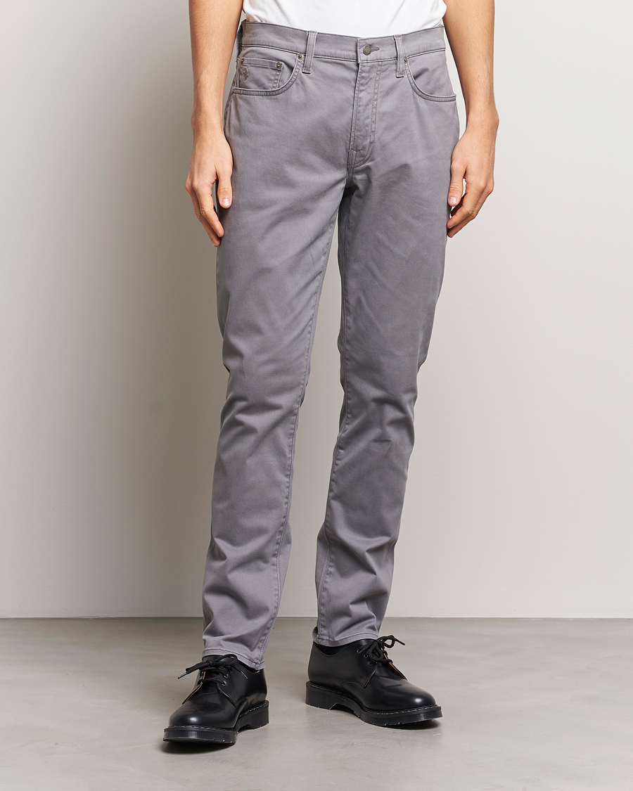 Herr | Byxor | Polo Ralph Lauren | Sullivan Twill Stretch 5-Pocket Pants Perfect Grey