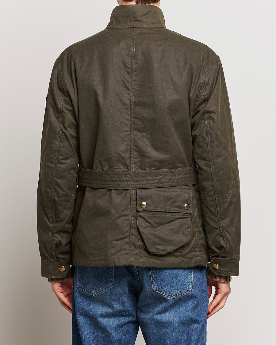 Herr | Jackor | Polo Ralph Lauren | Waxed Field Jacket Oil Cloth Green