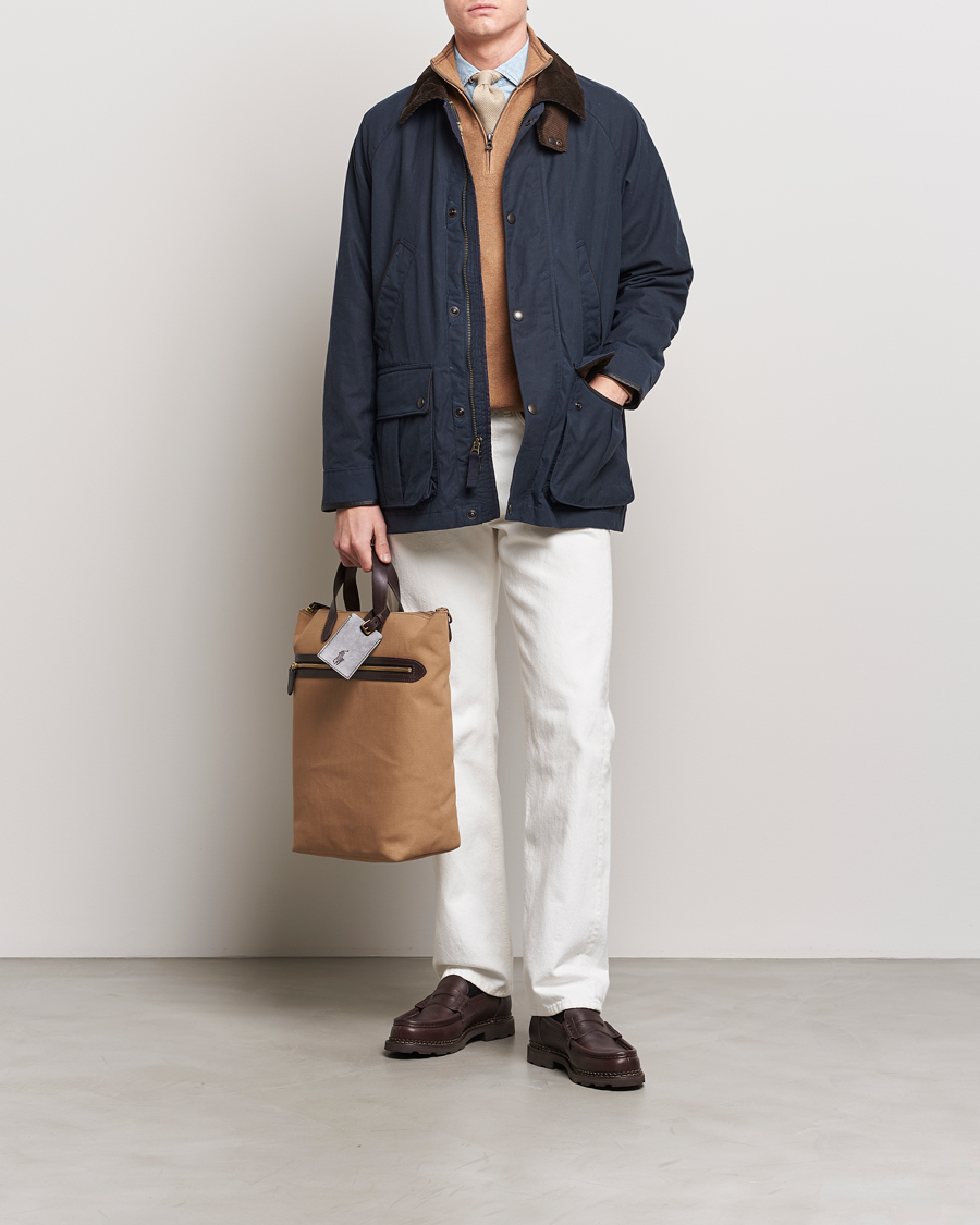 Herr | Jackor | Polo Ralph Lauren | Waxed Cotton Field Jacket Navy