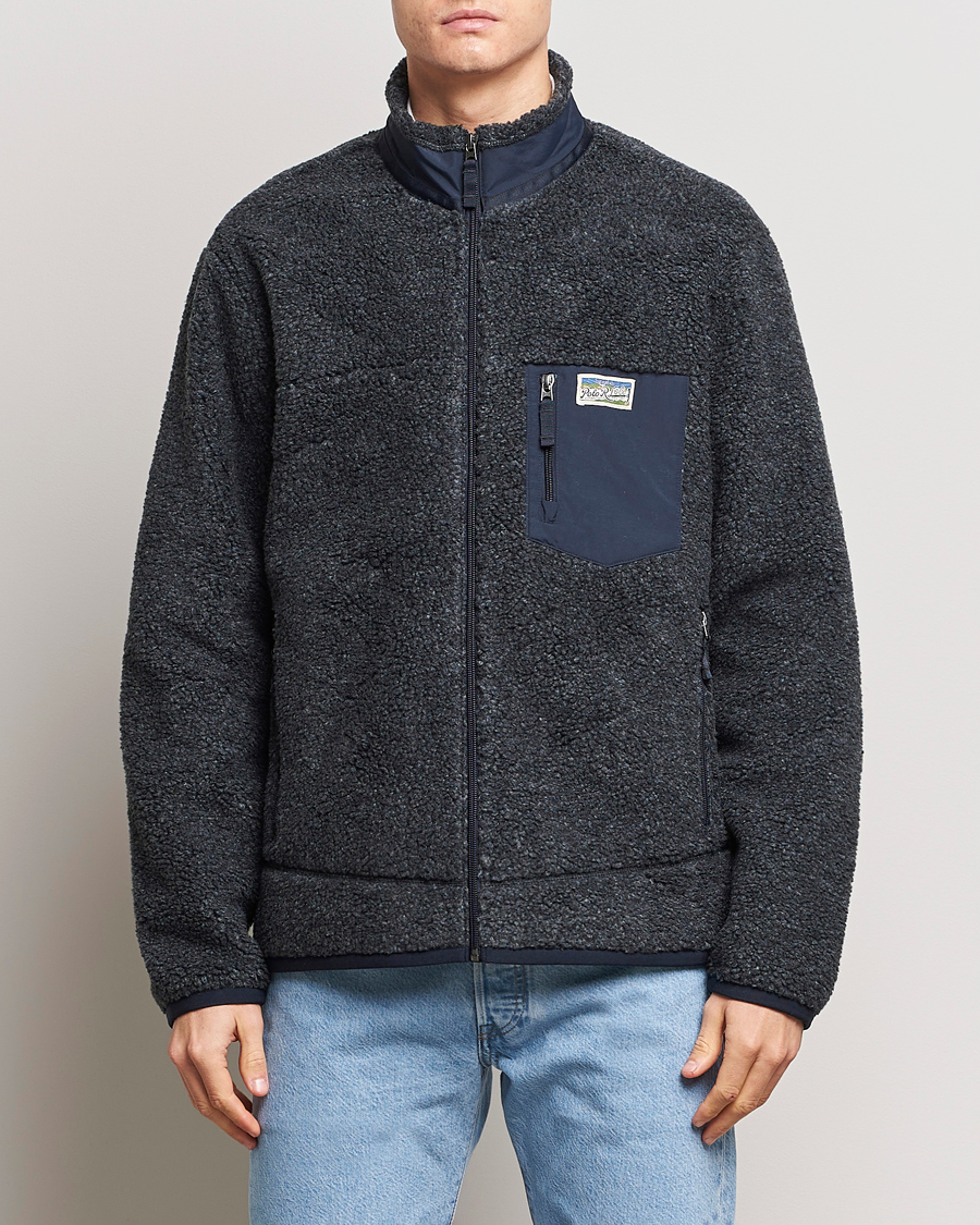 Herr | 20% rea | Polo Ralph Lauren | Hi-Pile Fleece Full-Zip Jacket Aviator Navy