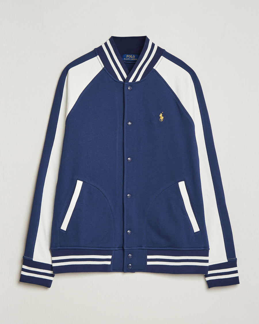 Herr | Jackor | Polo Ralph Lauren | Lunar New Year Fleece Bomber Jacket Dark Cobalt/Nevis