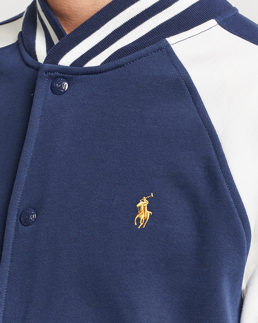 Herr | Jackor | Polo Ralph Lauren | Lunar New Year Fleece Bomber Jacket Dark Cobalt/Nevis