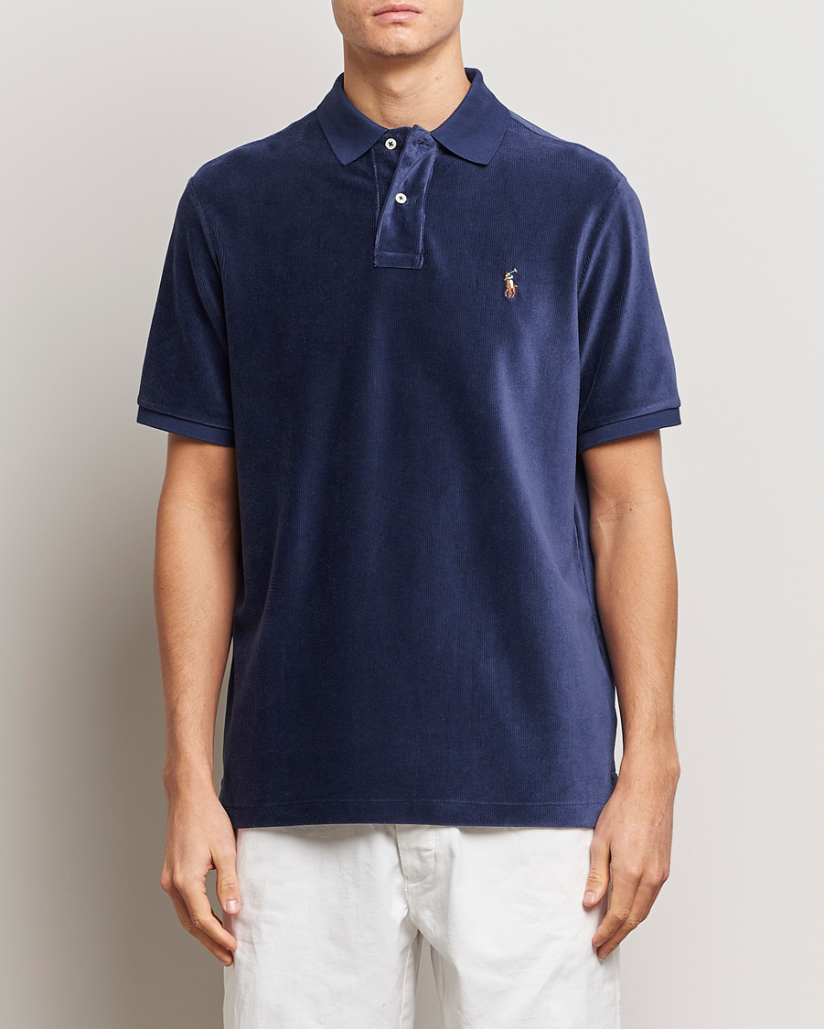 Herr | 30% rea | Polo Ralph Lauren | Corduroy Polo Newport Navy