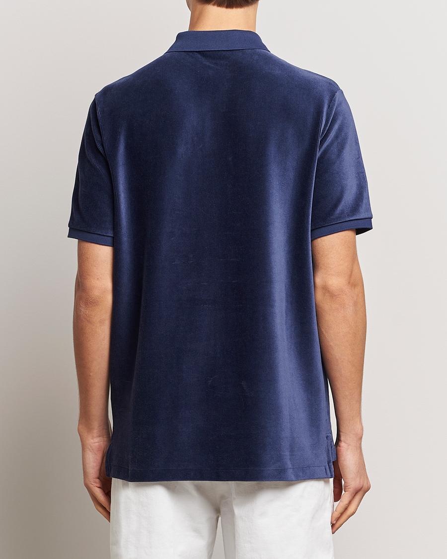 Herr | Pikéer | Polo Ralph Lauren | Corduroy Polo Newport Navy