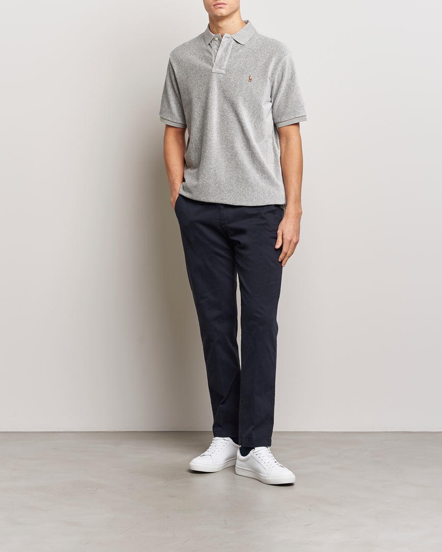 Herr | Pikéer | Polo Ralph Lauren | Corduroy Polo Andover Heather