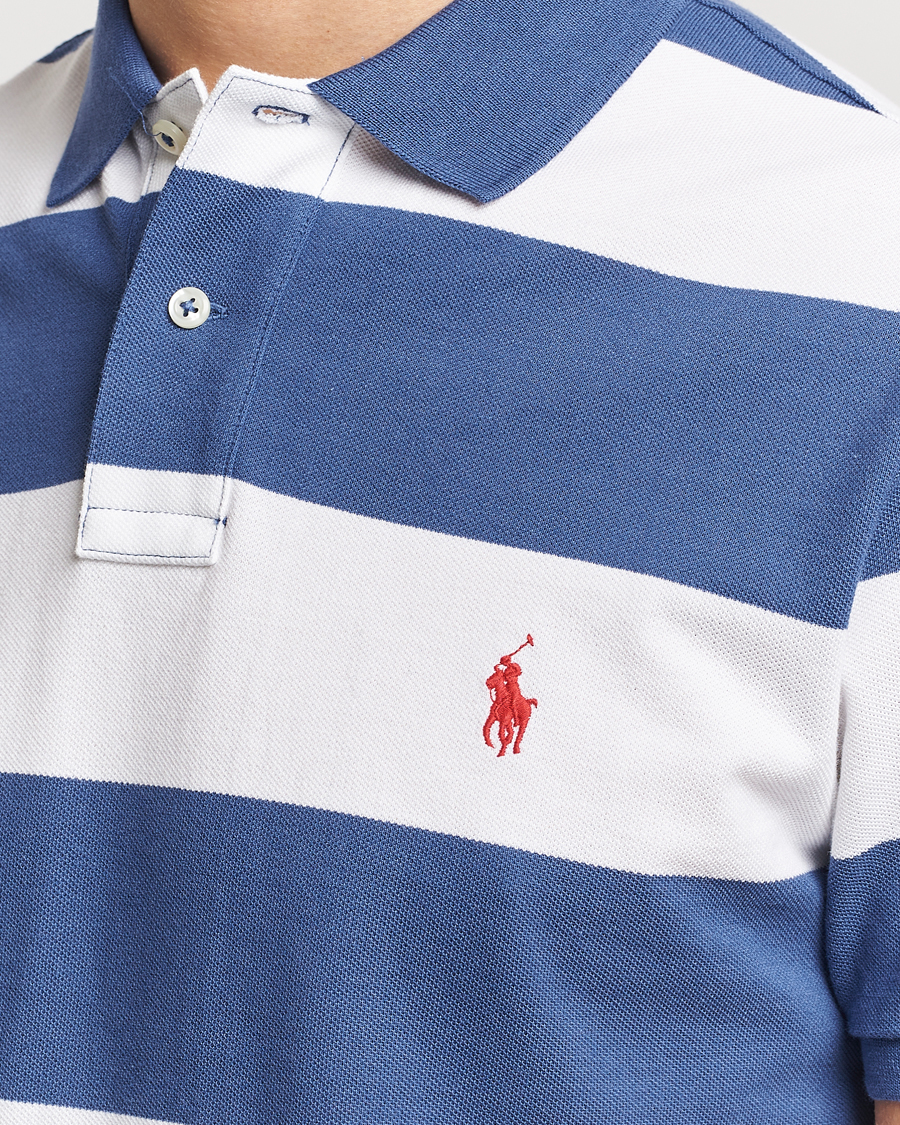 Herr | Pikéer | Polo Ralph Lauren | Barstriped Polo Blue/White