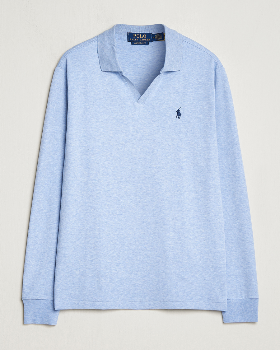 Herr | Tröjor | Polo Ralph Lauren | Long Sleeve Polo Shirt Isle Heather