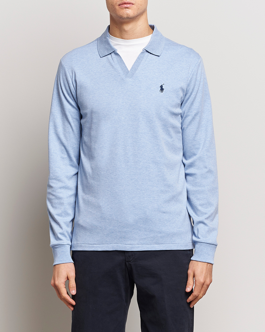 Herr |  | Polo Ralph Lauren | Long Sleeve Polo Shirt Isle Heather