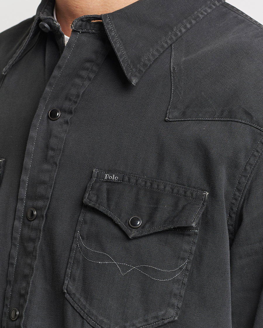 Herr | Skjortor | Polo Ralph Lauren | Western Denim Shirt Black