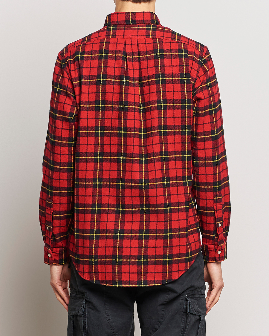 Herr | Skjortor | Polo Ralph Lauren | Lunar New Year Flannel Checked Shirt Red/Black