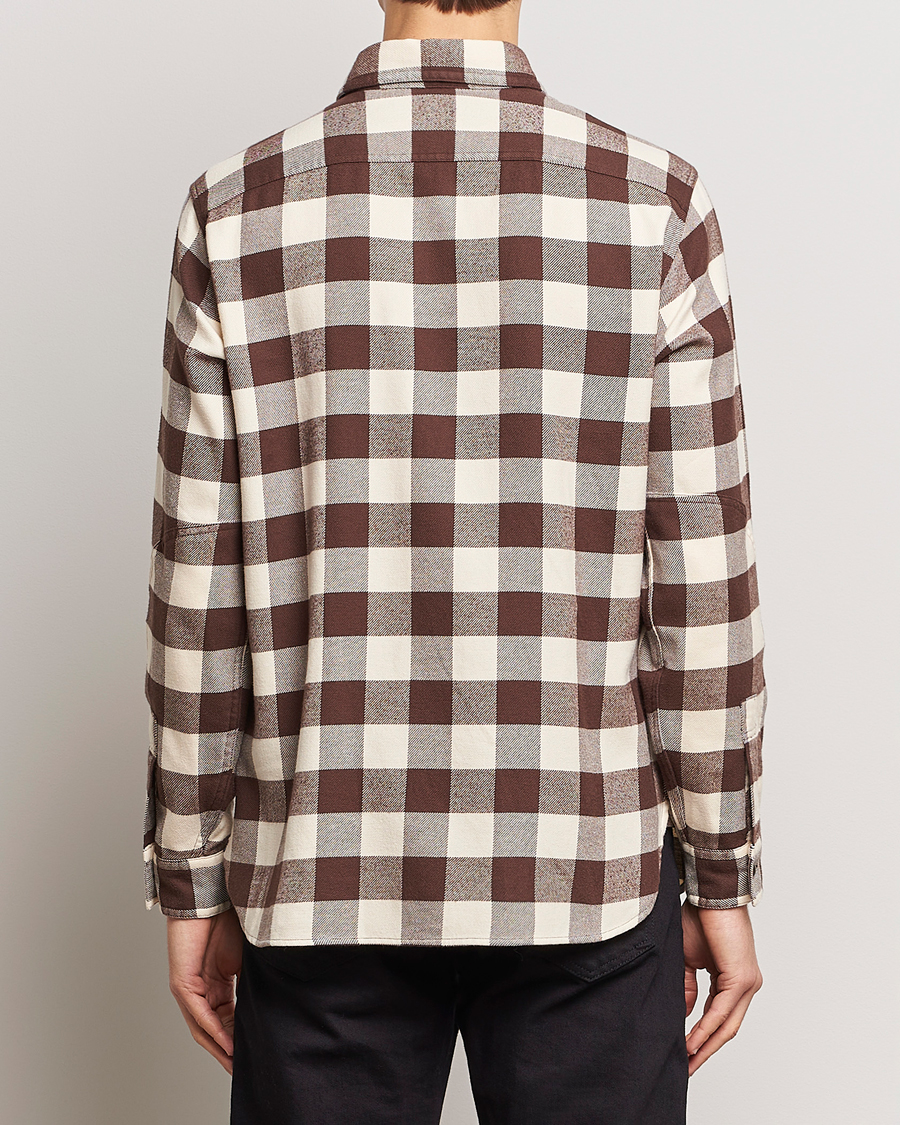 Herr | Skjortor | Polo Ralph Lauren | Ranch Checked Pocket Overshirt Cream/Brown