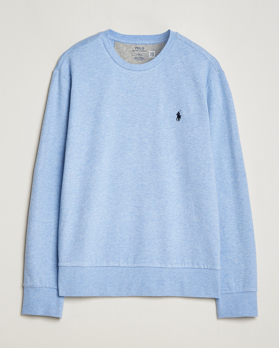 Herr | Tröjor | Polo Ralph Lauren | Double Knitted Jersey Sweatshirt Isle Heather