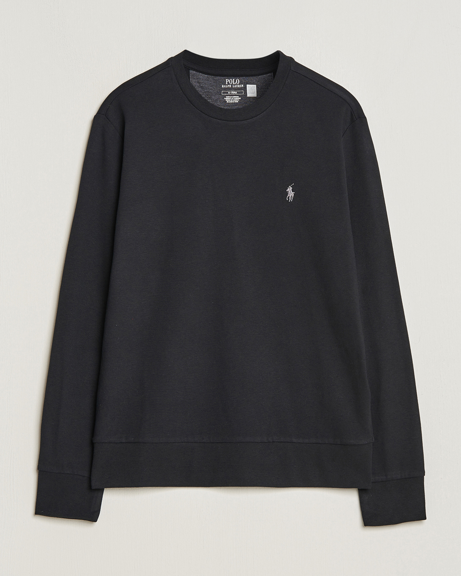 Herr |  | Polo Ralph Lauren | Double Knitted Jersey Sweatshirt Black