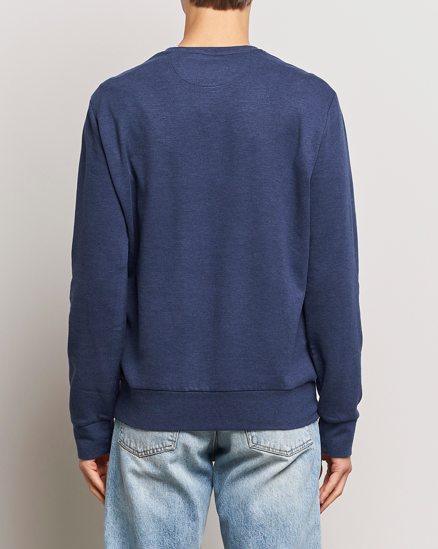 Herr | Tröjor | Polo Ralph Lauren | Double Knitted Jersey Sweatshirt Navy Heather