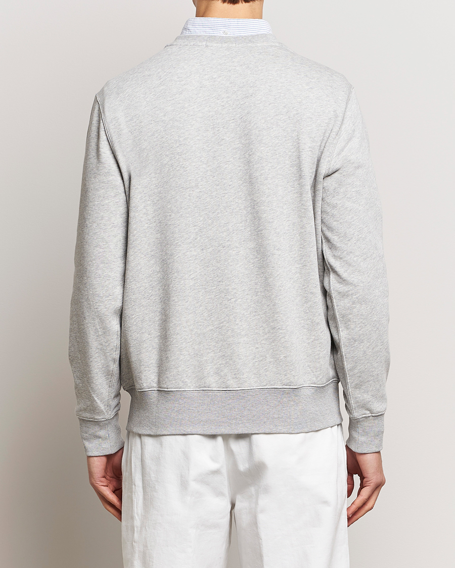 Herr | Tröjor | Polo Ralph Lauren | Printed Bear Crew Neck Sweatshirt Andover Heather
