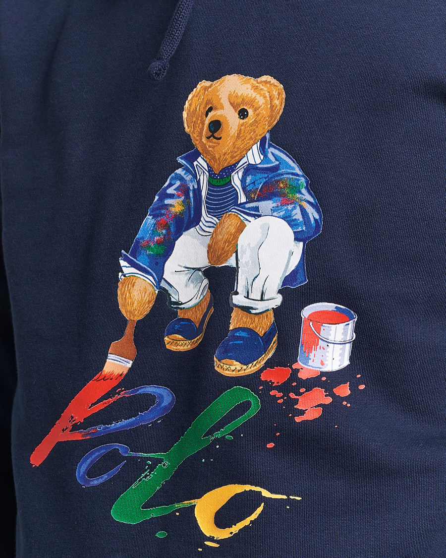 Herr | Tröjor | Polo Ralph Lauren | Printed Bear Hoodie Cruise Navy