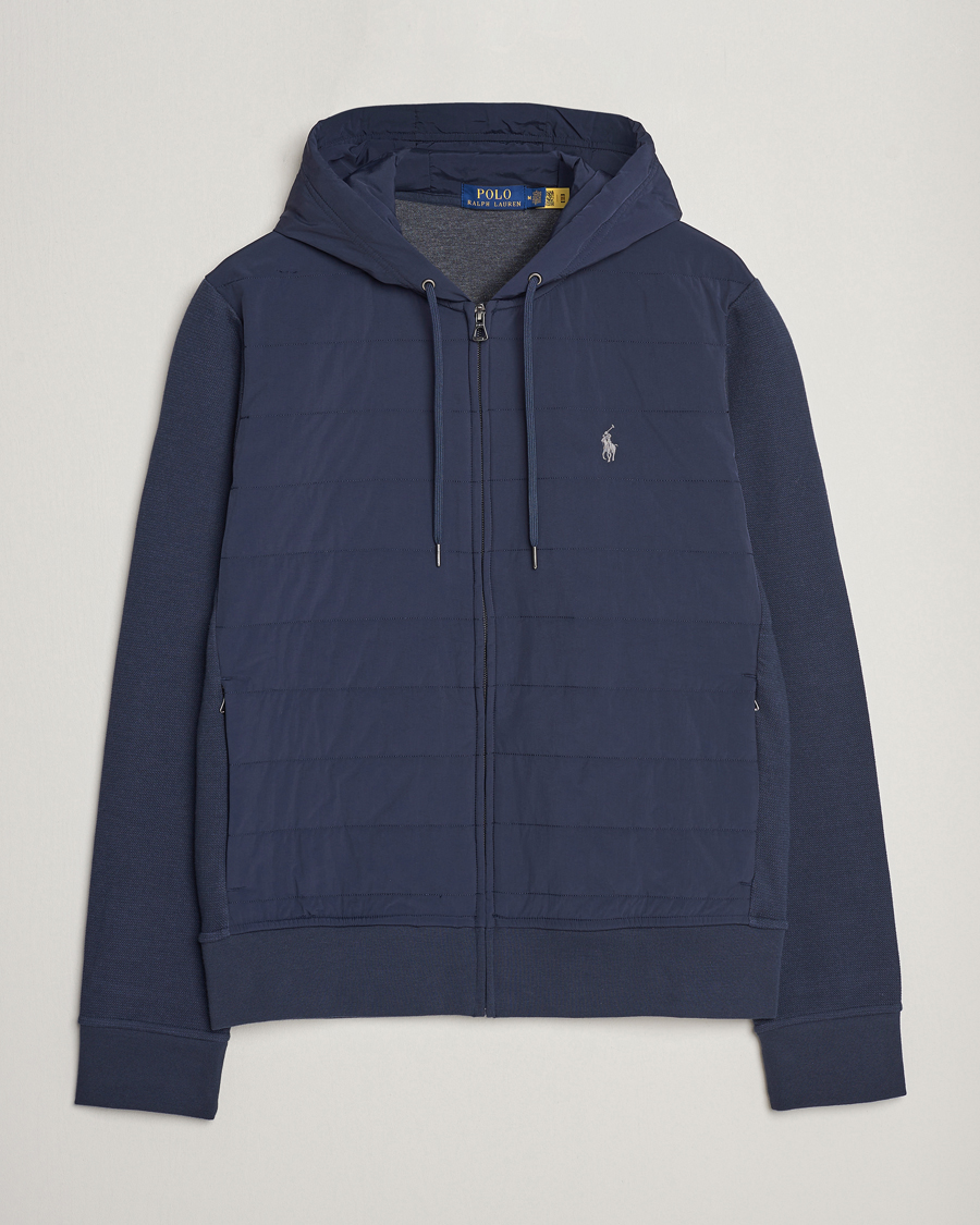 Herr | Tröjor | Polo Ralph Lauren | Hybrid Full-Zip Hoodie Aviator Navy