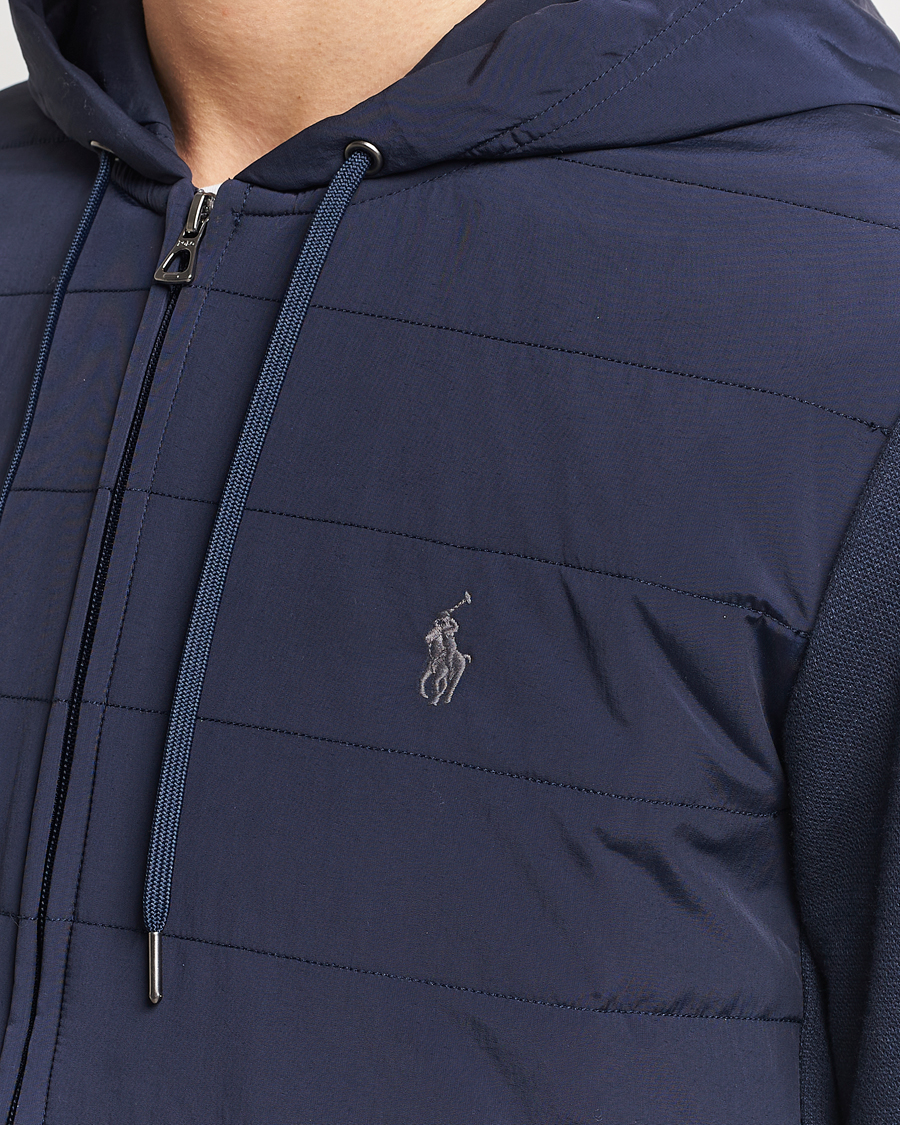 Herr | Tröjor | Polo Ralph Lauren | Hybrid Full-Zip Hoodie Aviator Navy