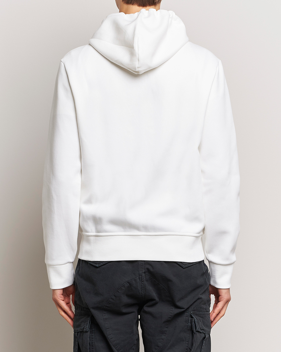 Herr | Tröjor | Polo Ralph Lauren | Double Knitted Full-Zip Hoodie White