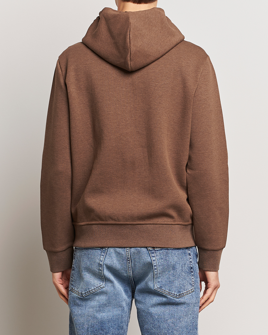 Herr | Tröjor | Polo Ralph Lauren | Double Knitted Full-Zip Hoodie Cedar Heather