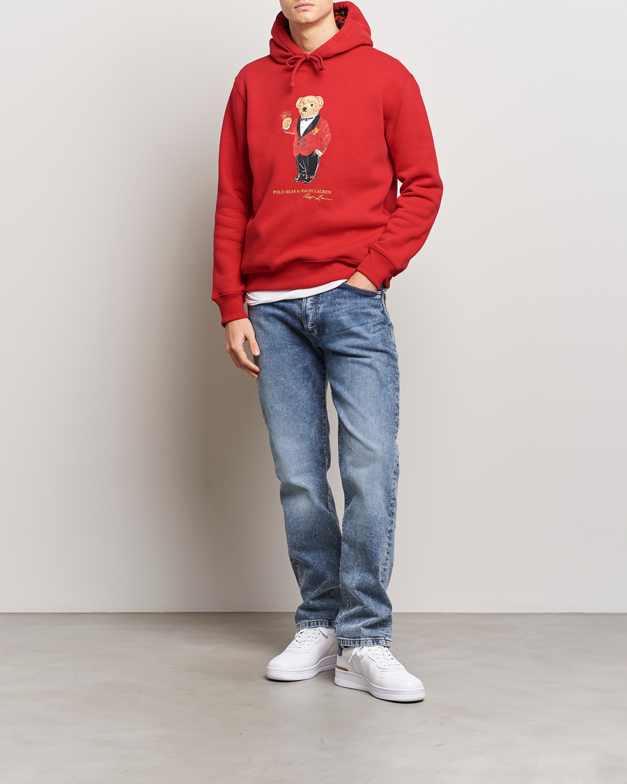 Herr | Tröjor | Polo Ralph Lauren | Lunar New Year Bear Hoodie Red