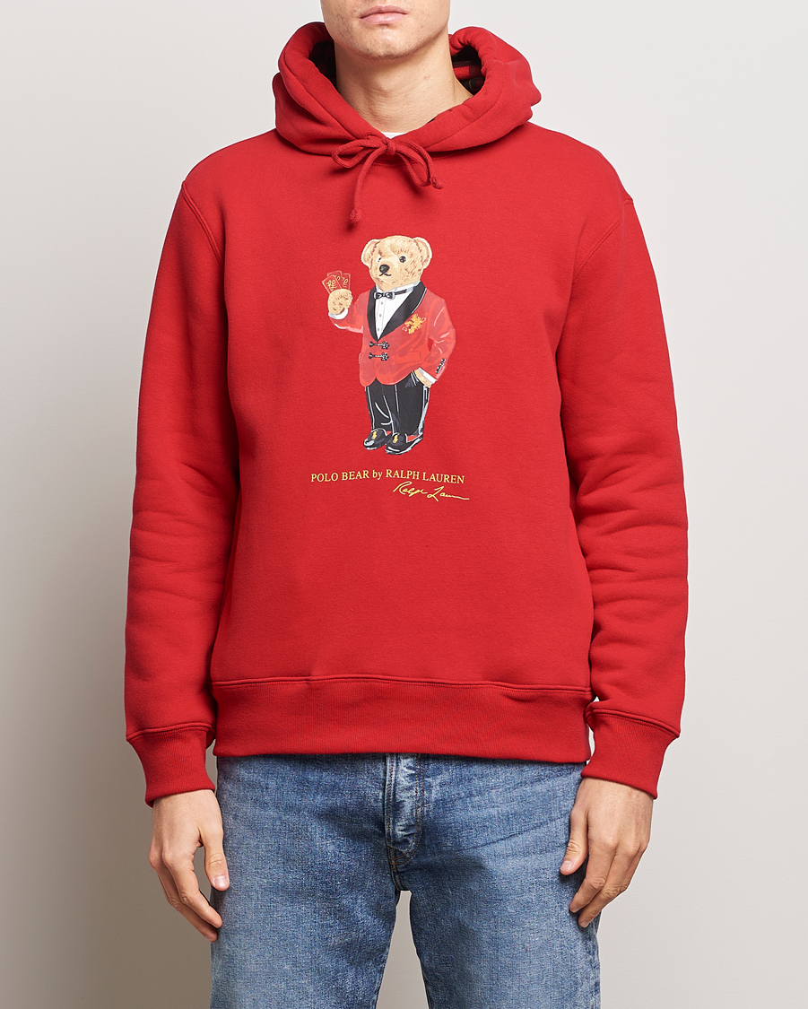 Herr | Tröjor | Polo Ralph Lauren | Lunar New Year Bear Hoodie Red