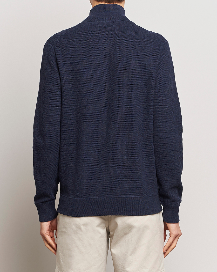 Herr | Tröjor | Polo Ralph Lauren | Textured Full-Zip Navy Heather