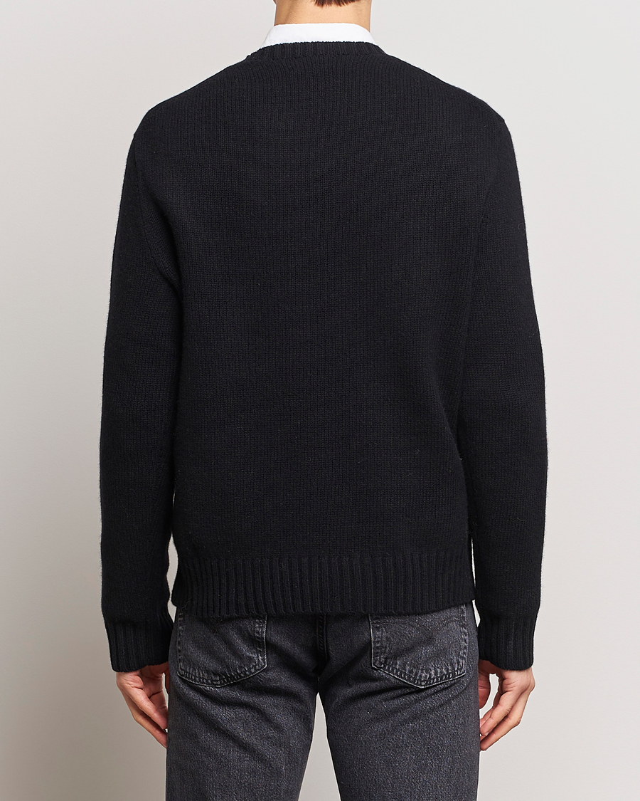 Herr | Tröjor | Polo Ralph Lauren | Lunar New Year Wool Knitted Bear Sweater Black